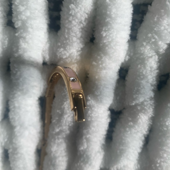 Kate Spade pink gold bangle sparkle - Picture 8 of 10